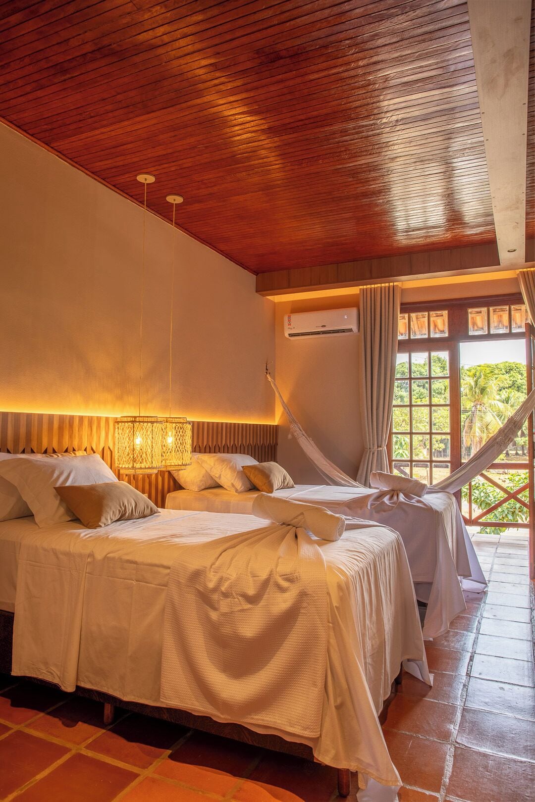 Quarto do Hotel Ilha do Marajó